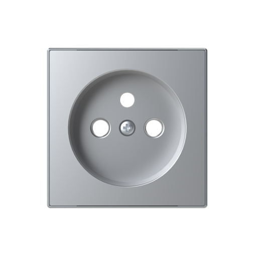 Cover socket outlet Without imprint Silver - Sky Niessen