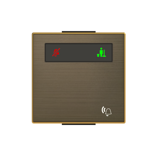 Rocker Rockerbutton, Switch 2-pole Gold - Sky Niessen