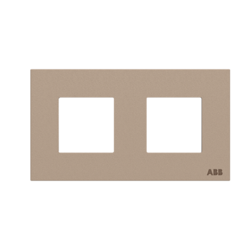 Frame 2-gang 2gang Champagne Glass - Zenit