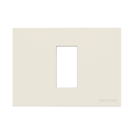 Frame 1 module 1gang White - Zenit