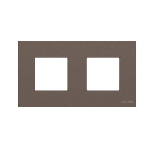 Frame 2-gang 2gang Coffee Glass - Zenit