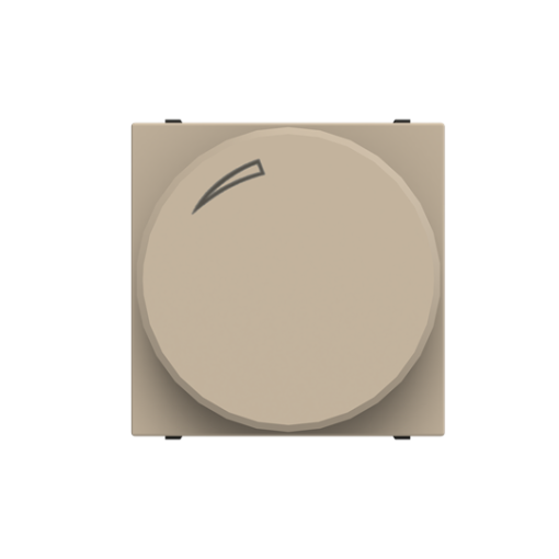 Rotarypush dimmer Champagne - Zenit