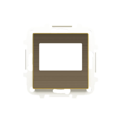 Cover plate Radio receiver Central cover plate Gold - Sky Niessen