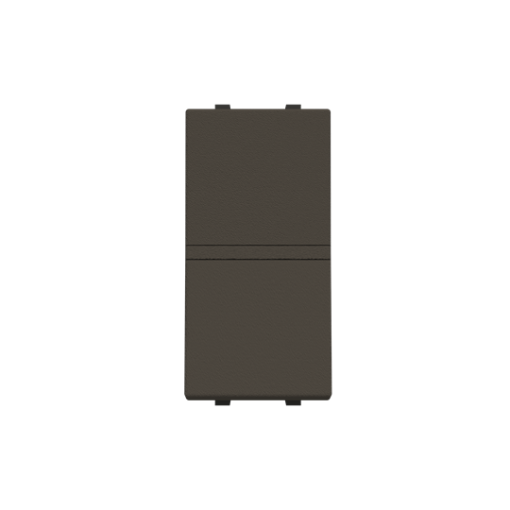 Insertcover Rockerbutton, Intermediate switch with LED exchangeable Anthracite - Zenit