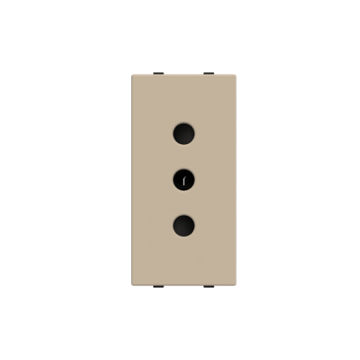 Socket outlet IT P11 Champagne  - Zenit