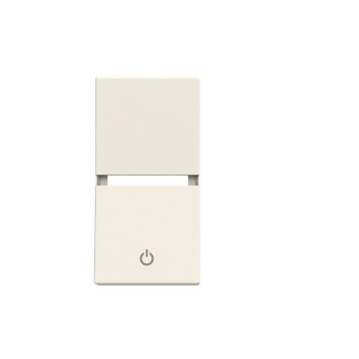 Rocker Off symbol for Switchpush button, One-part rocker White - Zenit