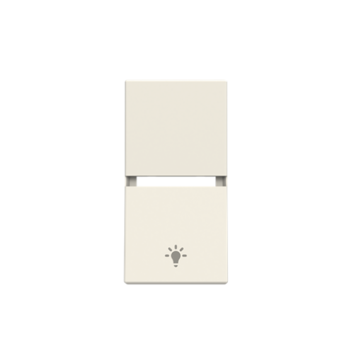 Rocker Symbol "light" for Switchpush button, One-part rocker White - Zenit