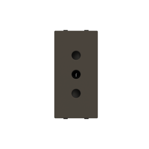 Socket outlet insertcover Without imprint Anthracite - Zenit