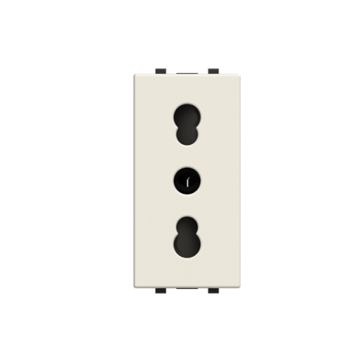 Socket outlet DEIT Without imprint White - Zenit