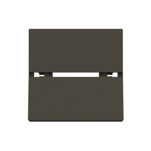 Rocker Without imprint for Switchpush button, Two-part rocker Anthracite - Zenit