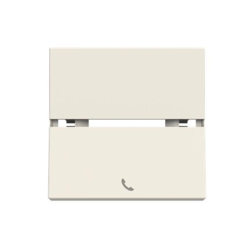 Rocker Telephone symbol for Switchpush button, Two-part rocker White - Zenit