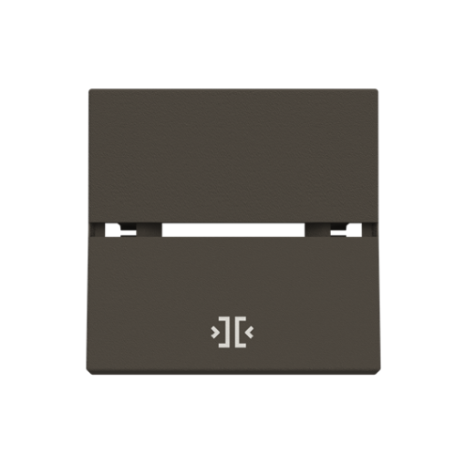 Rocker Close symbol for Switchpush button, Two-part rocker Anthracite - Zenit