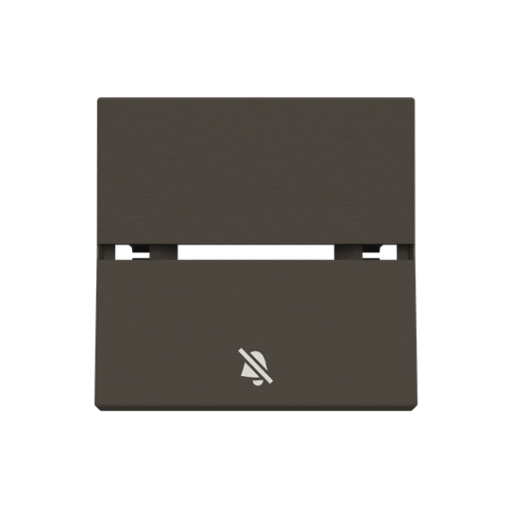 Rocker DND symbol for Switchpush button, Two-part rocker Anthracite - Zenit