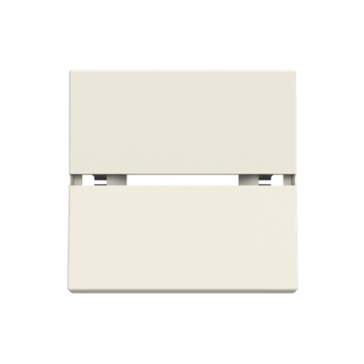 Rocker Without imprint for Switchpush button, Two-part rocker White - Zenit