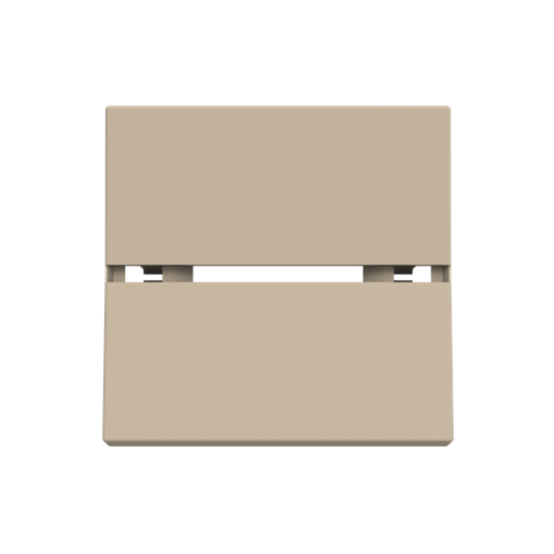 Rocker cover None for Switchpush button, Two-part rocker Champagne - Zenit