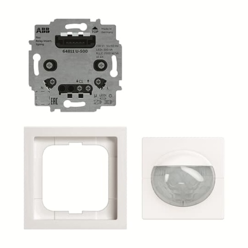 Kits 1gang Movement sensor studio white - future linear