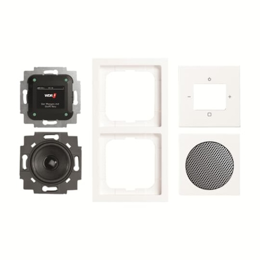 Busch-Radio set DAB studio white - future linear