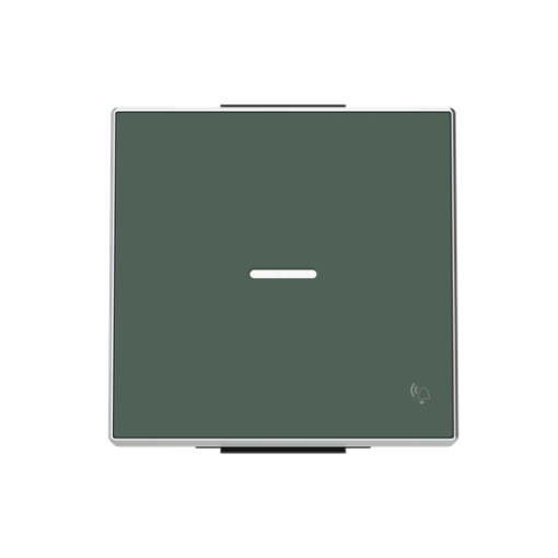Rocker Symbol "bell" for Switchpush button, Single rocker Green - Sky Niessen
