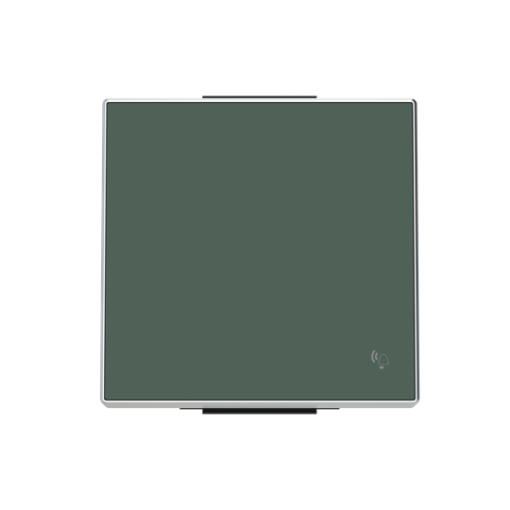 Rocker Symbol "bell" for Switchpush button, Single rocker Green - Sky Niessen