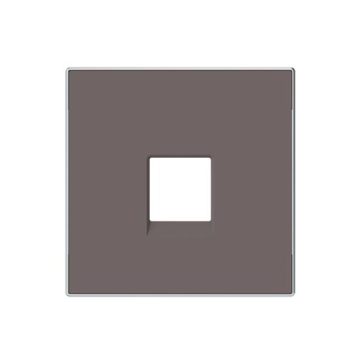 Cover plate Telephone 1 gang Taupe - Sky Niessen