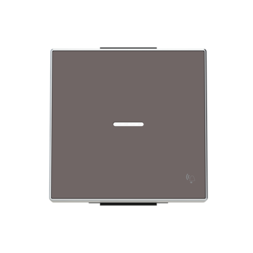 Rocker Symbol "bell" for Switchpush button, Single rocker Taupe - Sky Niessen