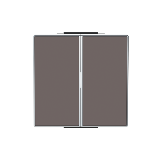 Rocker Without imprint for Switchpush button, Two-part rocker Taupe - Sky Niessen