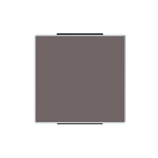 Rocker Without imprint for Switchpush button, Single rocker Taupe - Sky Niessen