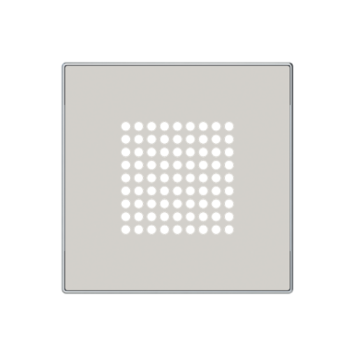 Cover plate Loudspeaker Central cover plate Dune - Sky Niessen