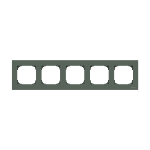 Frame 5-gang Green - Sky Niessen