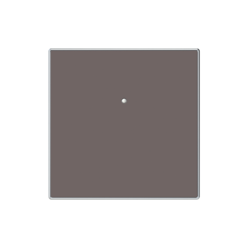 Rocker Without imprint for Switchpush button Single push button Taupe - Sky Niessen