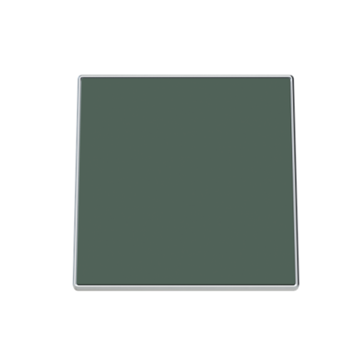 Cover plate Cable outlet with Without imprint Green - Sky Niessen