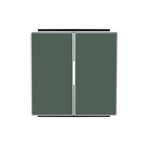 Rocker Without imprint for Switchpush button, Two-part rocker Green - Sky Niessen
