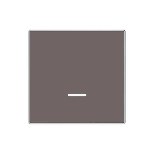 Cover plate Time indication for Time switch Central cover plate Taupe - Sky Niessen