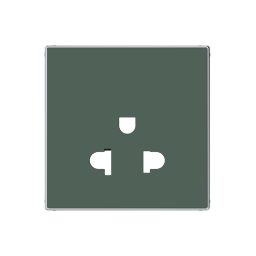 Cover socket outlet Without imprint Green - Sky Niessen