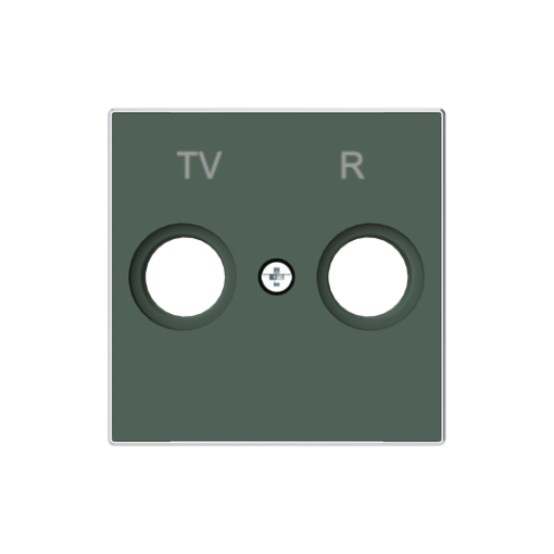 Cover plate SAT 1 gang Green - Sky Niessen