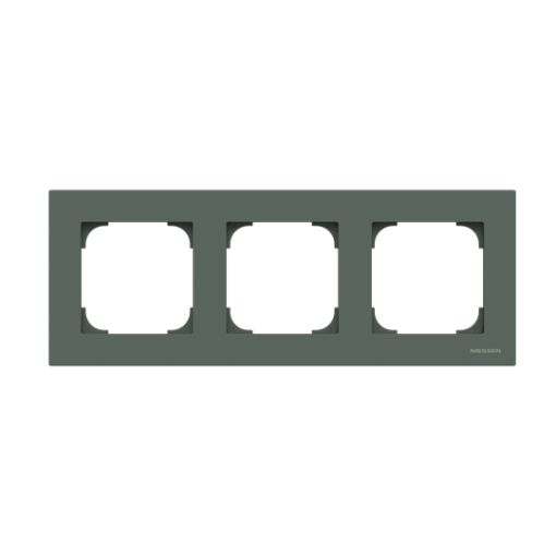 Frame 3-gang Green - Sky Niessen