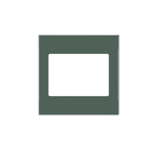 Cover plate Loudspeaker connection 1 gang Green - Sky Niessen