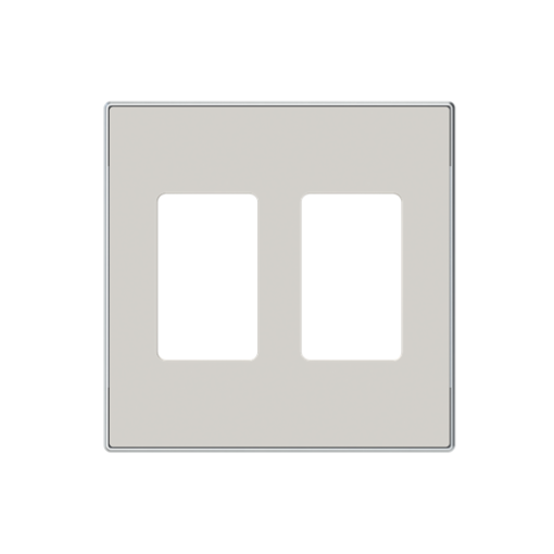 Cover plate VDI 2 gang Dune - Sky Niessen
