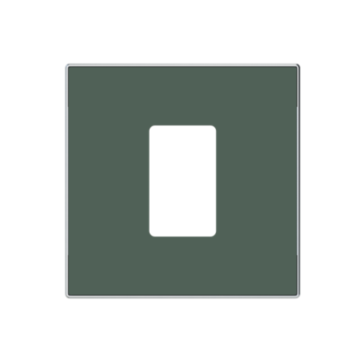Cover plate VDI 1 gang Green - Sky Niessen