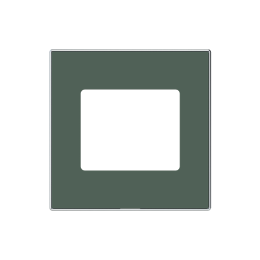 Cover plate Symbol "arrows" for Timer Central cover plate Green - Sky Niessen