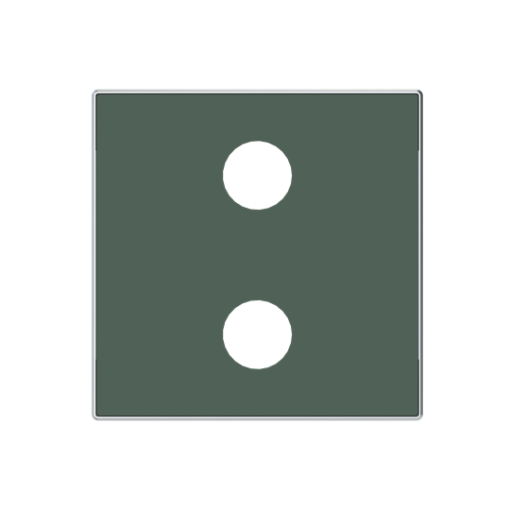 Cover plate Cinch 1 gang Green - Sky Niessen