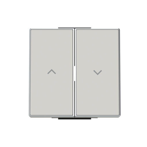 Rocker Symbol "arrows" for Venetian blind, Two-part button Dune - Sky Niessen
