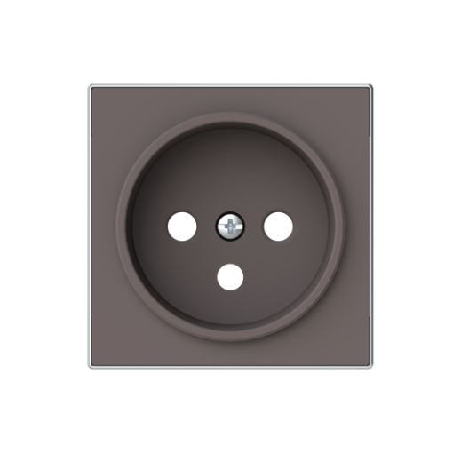 Cover socket outlet Without imprint Taupe - Sky Niessen