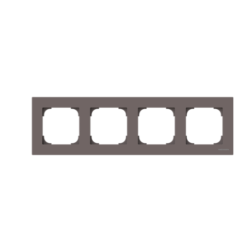 Frame 4-gang Taupe - Sky Niessen