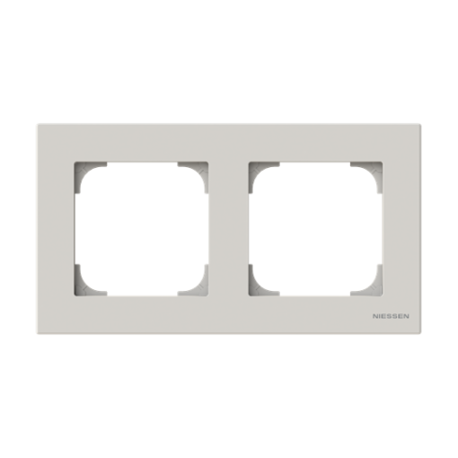 Frame 2-gang Dune - Sky Niessen