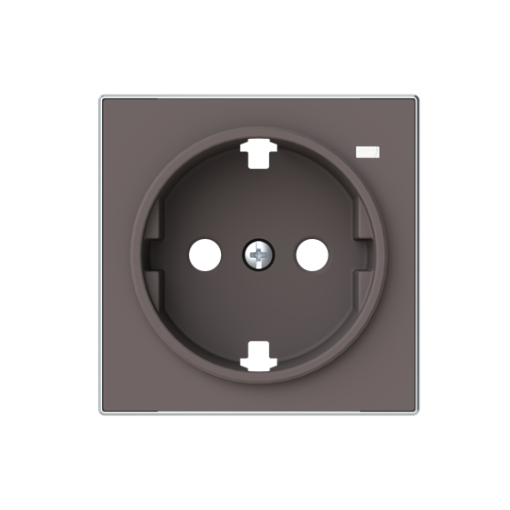 Cover socket outlet Without imprint Taupe - Sky Niessen