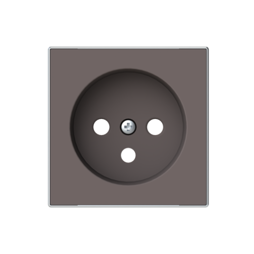 Cover socket outlet Without imprint Taupe - Sky Niessen