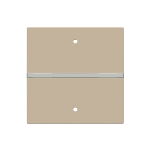 Rocker cover KNX for Switchpush button Two-part rocker Champagne - Zenit