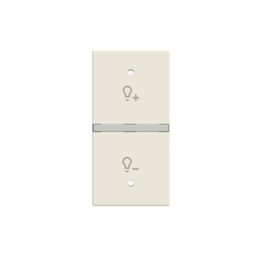 Rocker Symbol "light" for Dimmer Two-part rocker White - Zenit