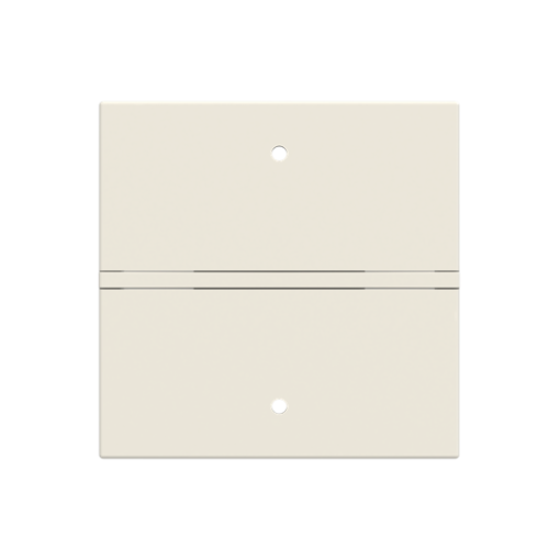 Rocker Without imprint for Switchpush button Two-part rocker White - Zenit